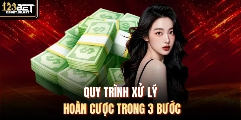 Quy trình xử lý hoàn cược trong 3 bước